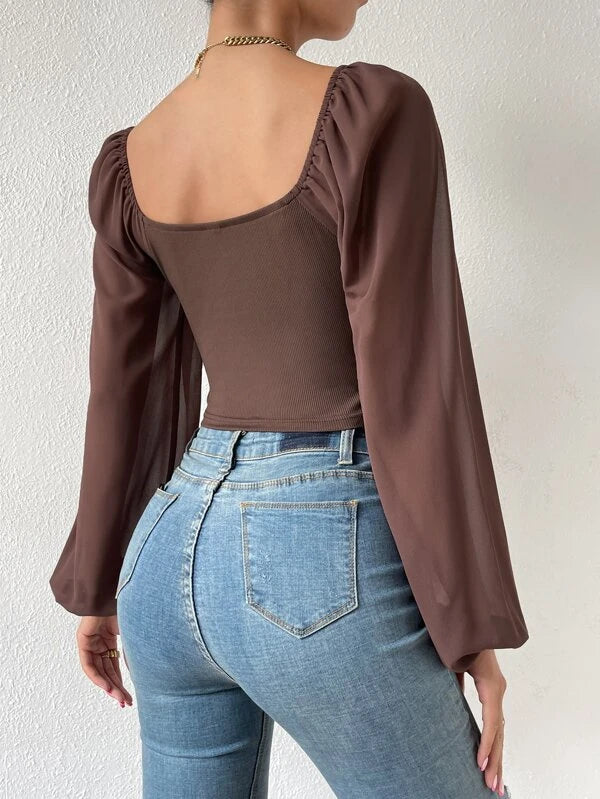 Brown Top